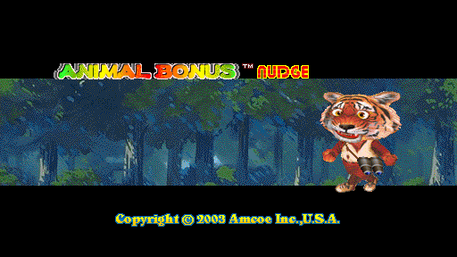 Animal Bonus Nudge (Version 2.1 Dual) Title Screen